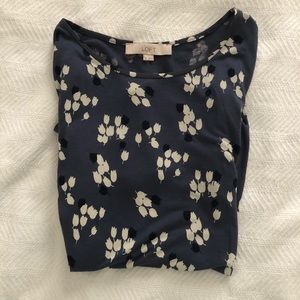 Ann Taylor Loft Adorable Long sleeve Blouse